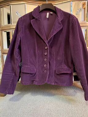 Purple Corduroy Jacket